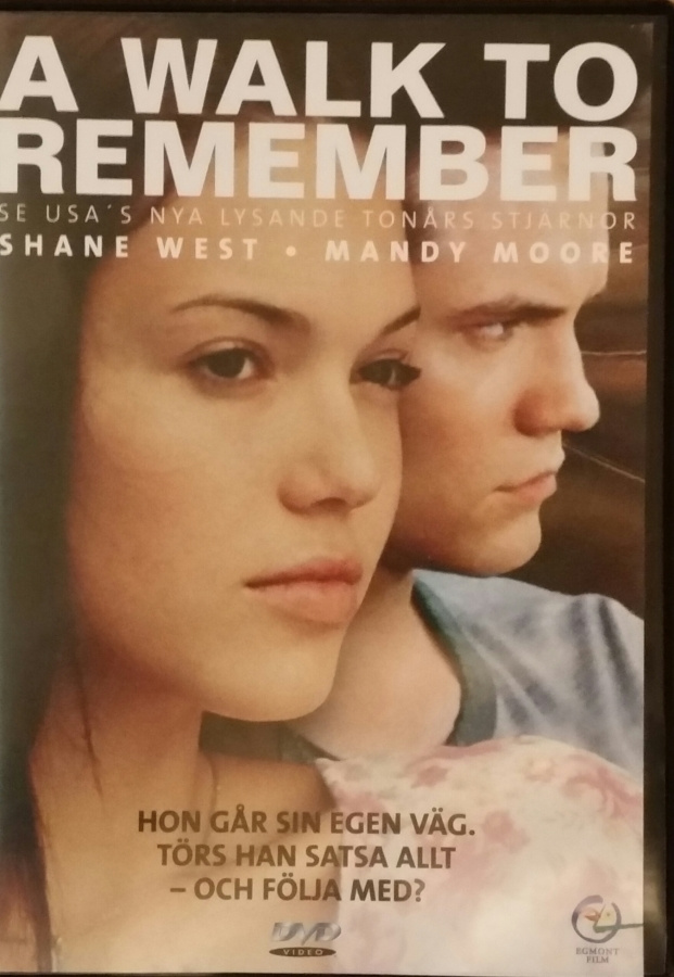 Muistojen polku - A Walk to remember 2002 -DVD