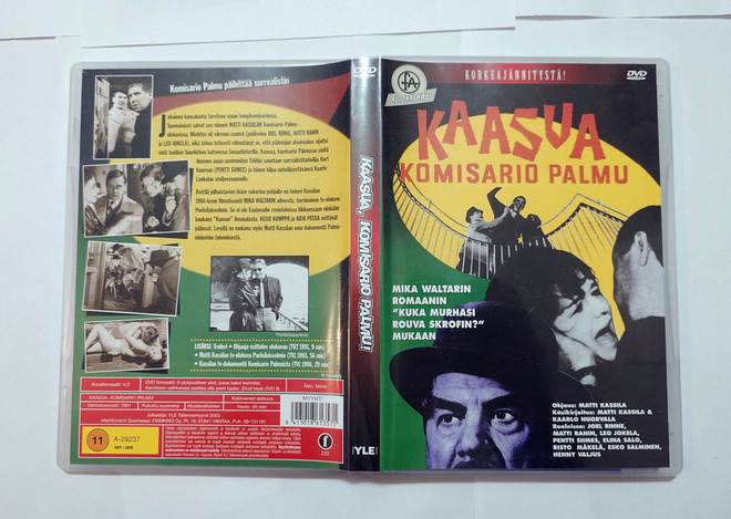 Kaasua Komisario Palmu DVD