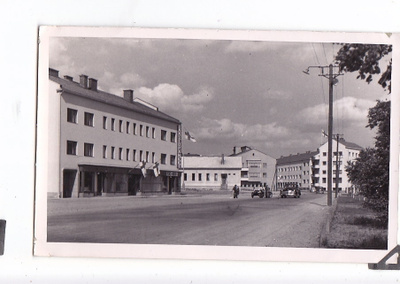VANHA Valokuva Postikortti Lappi Rovaniemi n. 1940-luku