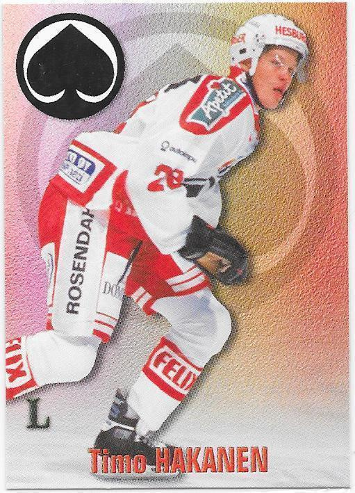 1998-99 CardSet #267 Timo Hakanen Ässät