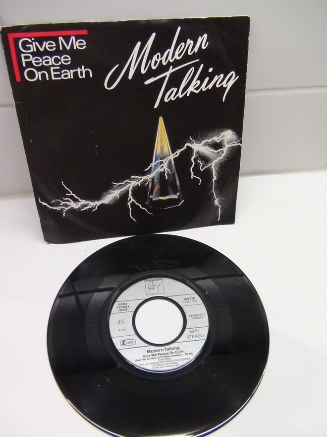 MODERN TALKING 7´GIVE ME PEACE ON EARTH,STRANDED IN THE ....