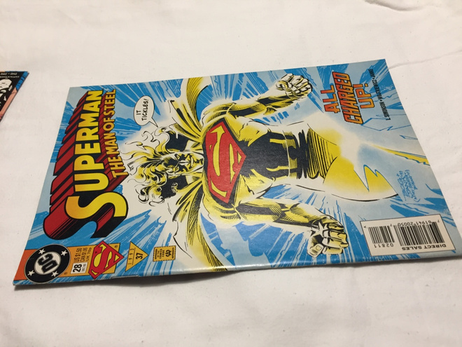DC SUPERMAN THE MAN OF STEEL 28/1993 HYVÄ