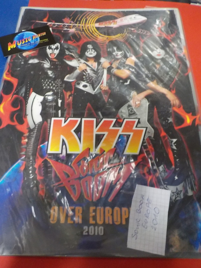 KISS SONIC BOOM OVER EUROPE 2010 KIERTUEKIRJA