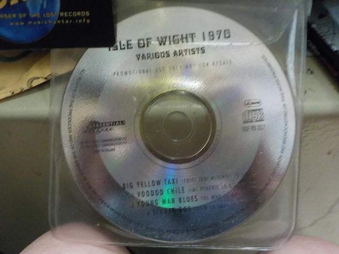 VARIOUS ARTISTS - ISLE OF WIGHT 1970 PROMO CDS