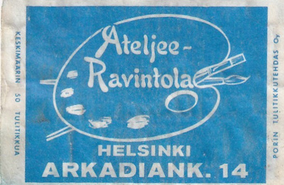 Helsinki, Ateljee - Ravintola ,   s84