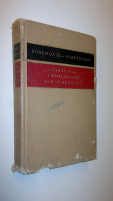 Axel Rosendahl : Deutsch-finnisches Schulwörterbuch = Sak...
