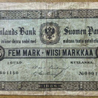 5 Markkaa 1886 - pikkukuva 1