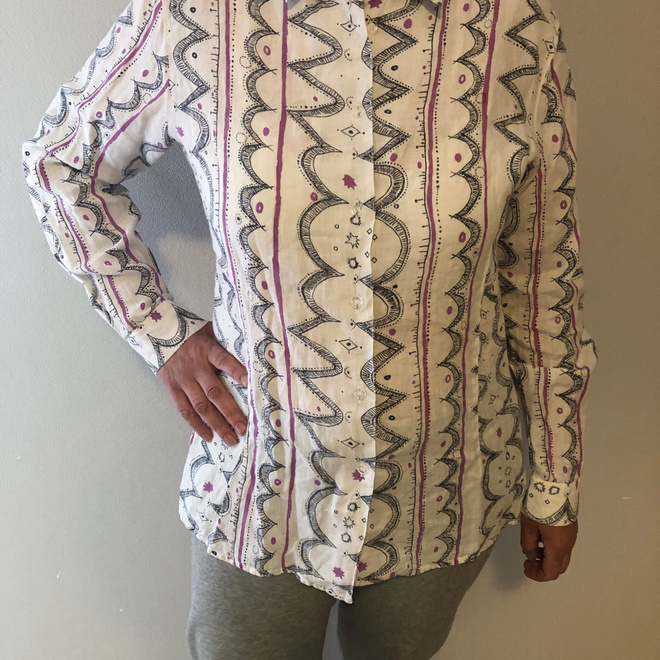 Marimekko retro pellava paida koko M