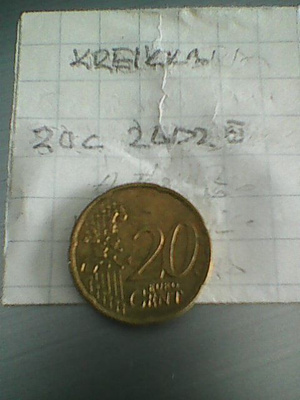 Kreikka 20 cent 2002E