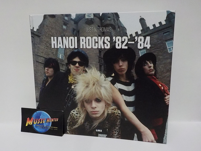 JUSTIN THOMAS - HANOI ROCKS '82-'84 KIRJA + NIMMARIT!