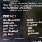 ILKKA NIEMELÄINEN & INSTINC :: Winterjazz 90 VINYYLI 7" 1990 - pikkukuva 5