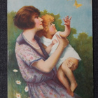 Tyylikäs vanha kortti v. 1928, siisti siltaleima - pikkukuva 2