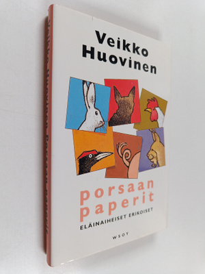 Veikko Huovinen : Porsaan paperit : eläinaiheiset erikoiset