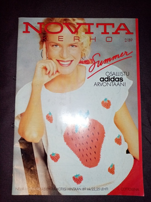 Novita kerho, neulelehti nro 2/89