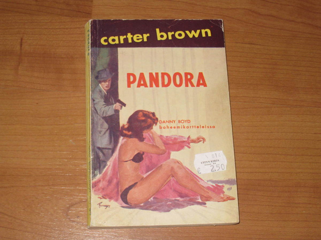 CARTER BROWN 49  PANDORA Siistikuntoinen