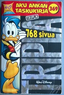 Aku Ankan Taskukirja 369 Tripla (Triplapaksu, 2010)