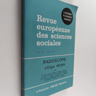 Revue europenne des sciences sociales - Tome XXV 1987 N:o 75 - pikkukuva 1