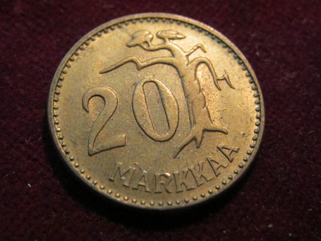 20 markkaa 1960