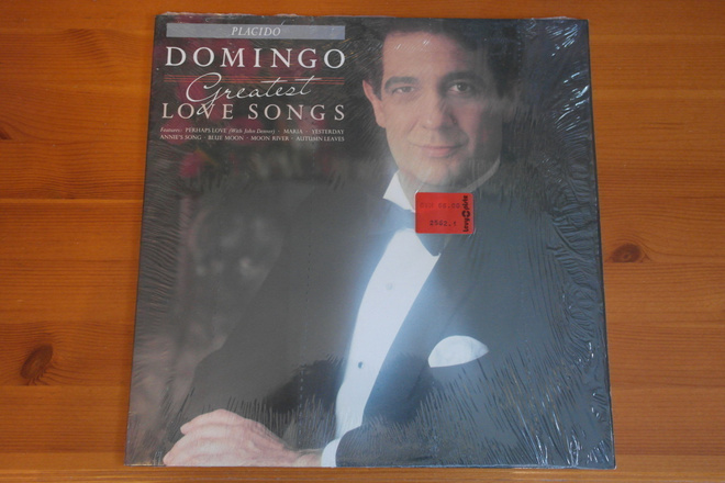 Placido Domingo:Greatest Love Songs- LP.
