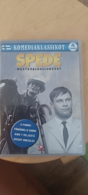 Komedia klassikot spede-mustavalkoelokuvat 4 dvd