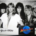 GREAT WHITE B/W PROMOKUVA RUSSELIN  NIMMARILLA - pikkukuva 1