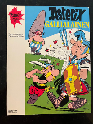 Asterix viisi 1. painosta v. 1974 - 1980
