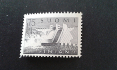 1959 yleismerkki pyhäkoski 75mk**