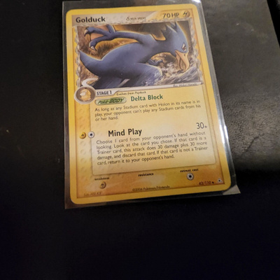 Golduck Delta Species (HP 43) EX Holon Phantoms card