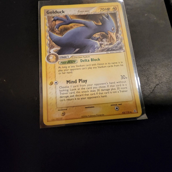 Golduck Delta Species (HP 43) EX Holon Phantoms card