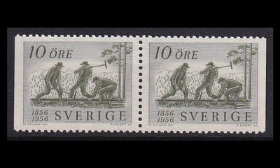 Ruotsi 418DD ** Rautatiet 100v (1956)