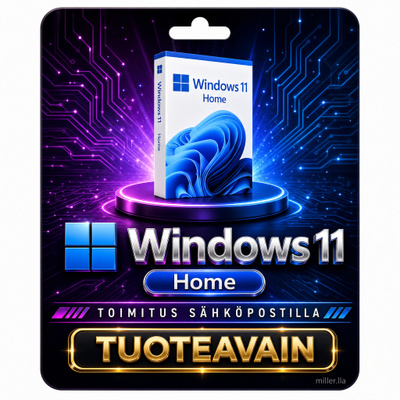 Windows 11 Home lisenssiavain – digitaalinen toimitus