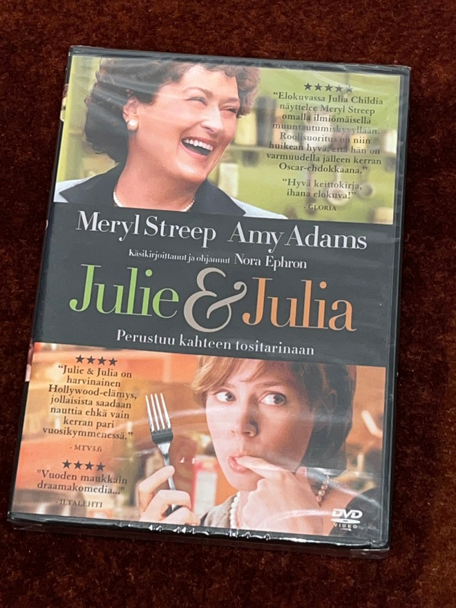 JULIE & JULIA - DVD - meryl streep