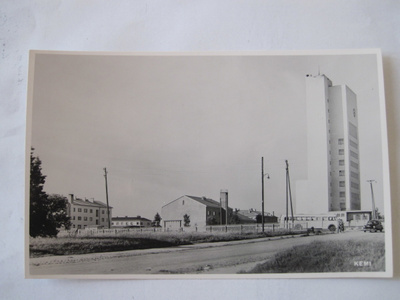 VANHA Postikortti Kemi 1950-l Alkup.Mallikappale