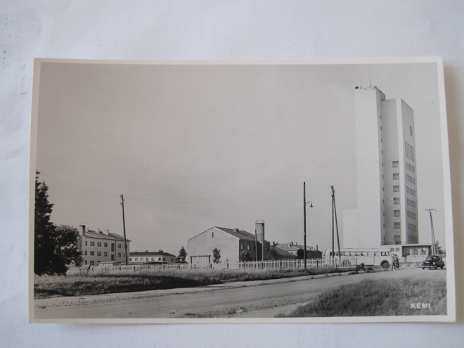 VANHA Postikortti Kemi 1950-l Alkup.Mallikappale