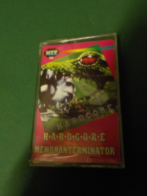 HARDCORE - MEMBRANTERMINATOR  RARE C-KASETTI
