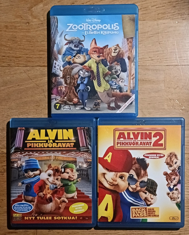 ZooTropolis + Alvin & Pikkuoravat 1 & 2