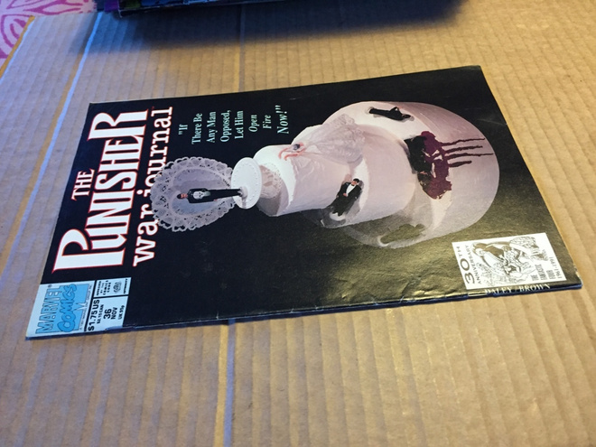 MARVEL THE PUNISHER WAR JOURNAL 36/1991 HYVÄ