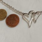Ovh 259€ Design Hopea Masive Sagara Silver Double Heart 925 - pikkukuva 4