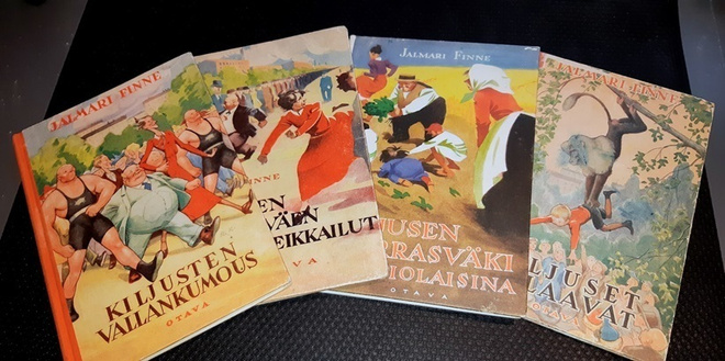 Jalmari Finne : Kiljuset (kirjapaketti)