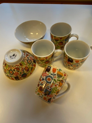 Setti MUKI x 4 + KULHO x 2 Mariehult Sweden