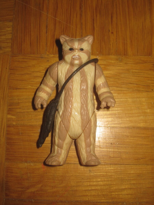Vintage Star Wars - Logray (ewok medicine man) - incomplete