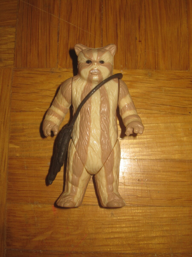 Vintage Star Wars - Logray (ewok medicine man) - incomplete