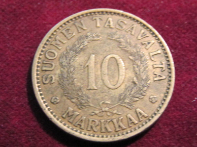 10 markkaa 1930