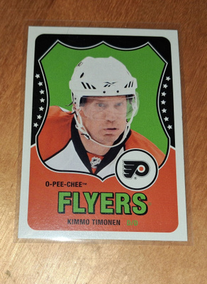 10-11 O-Pee-Chee Retro Blank Back Kimmo Timonen