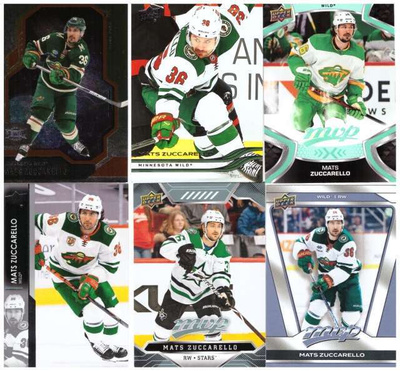 6 x MATS ZUCCARELLO Wild, Stars