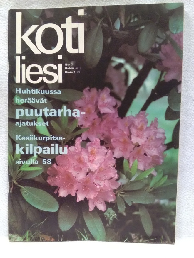 Kotiliesi No 7 huhtikuu 1970