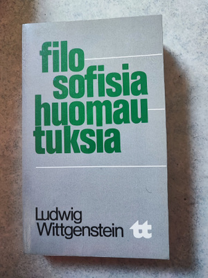 Filosofisia huomautuksia Ludwig Wittgenstein