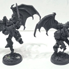 WH40K - 4kpl Winged Possessed Chaos Space Marines [K107] - pikkukuva 2
