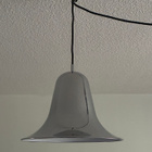 Verner Panton design: iso Pantop- kattovalaisin, väri kromi - pikkukuva 2