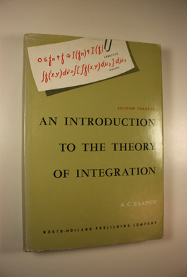 A. C. Zaanen : An introduction to the theory of integration